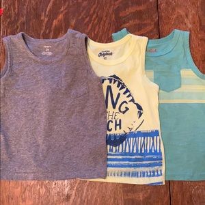 Boys 3T tanks